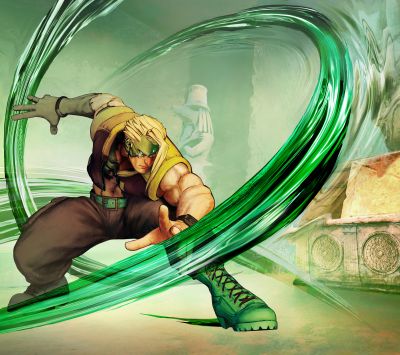 Personaggio di Street Fighter in Azione - wallpaper preview
