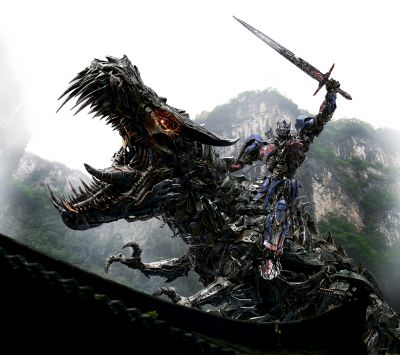 Scena di Battaglia dei Transformers
