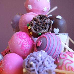 Palline di Torta Colorate