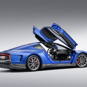 Auto Sportivo Blu