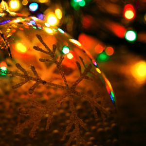 Decorazione Natalizia con Luci