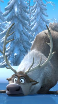 Personaggio Sven di Frozen - wallpaper preview