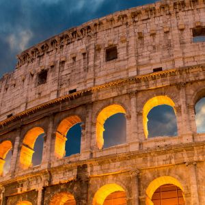 Colosseo al Crepuscolo